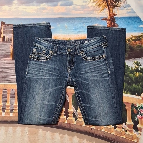 Miss‎ Me Jeans Bootcut Size 28 - Picture 2 of 5